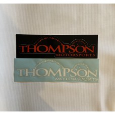 5x19 Thompson Motorsports Decal